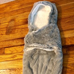 Warm winter swaddle blanket